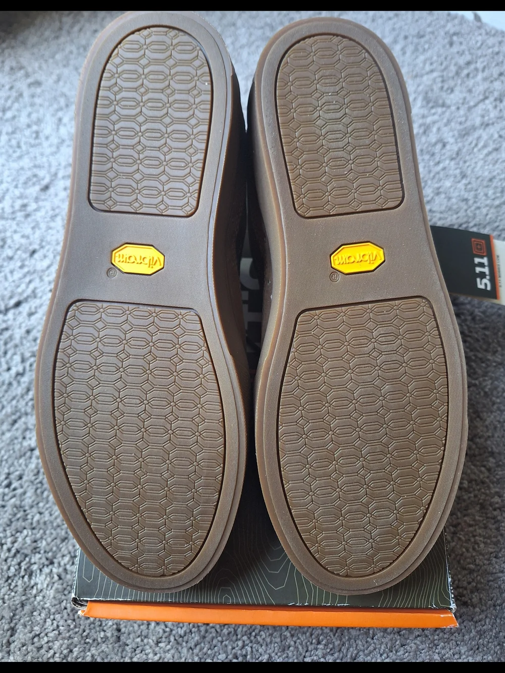 5.11 Tactical Men's Lace-Up Sneakers in Brown